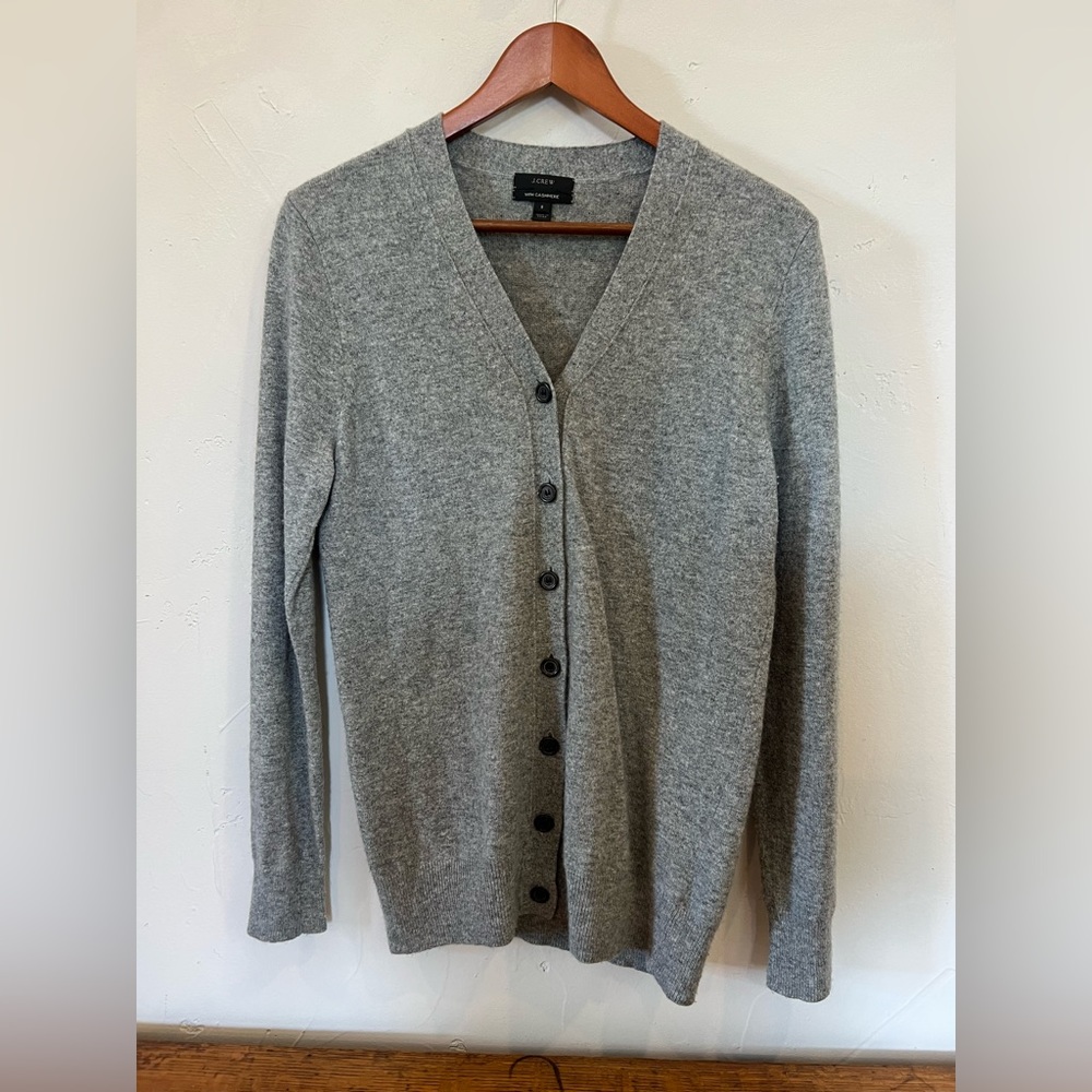 J. Crew Cashmere Blend Cardigan